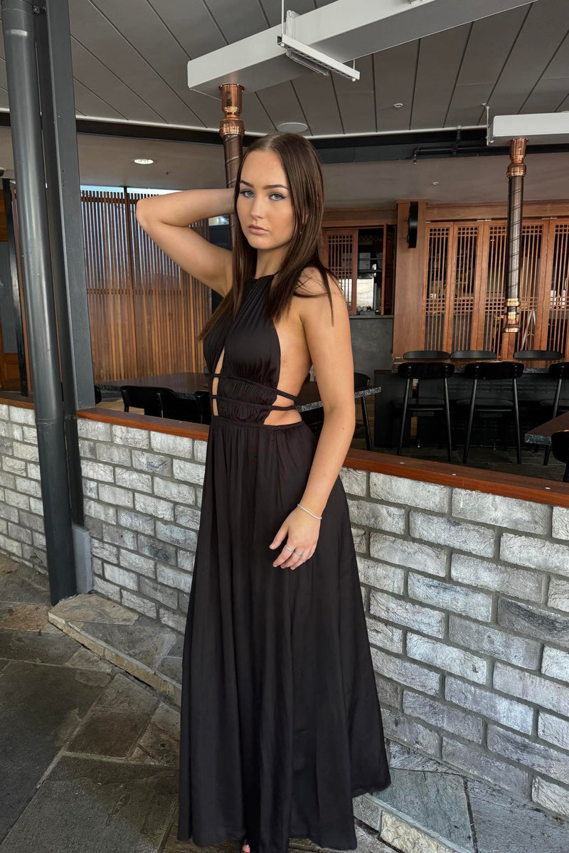 Viera Maxi Dress - Black