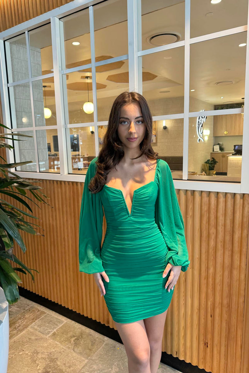 Robbie Mini Dress - Green