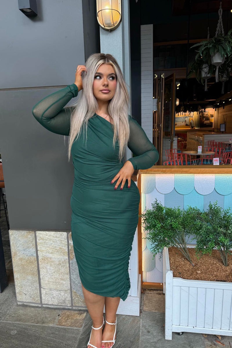 Magdalena Midi Dress - Green