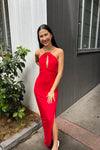 Kimora Maxi Dress - Red