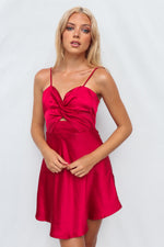 Adorne Mini Dress - Red