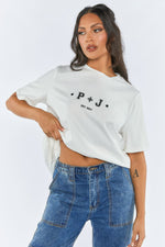 PETA + JAIN - All Star Logo Tee - White