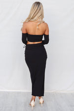 Allira Set Skirt - Black