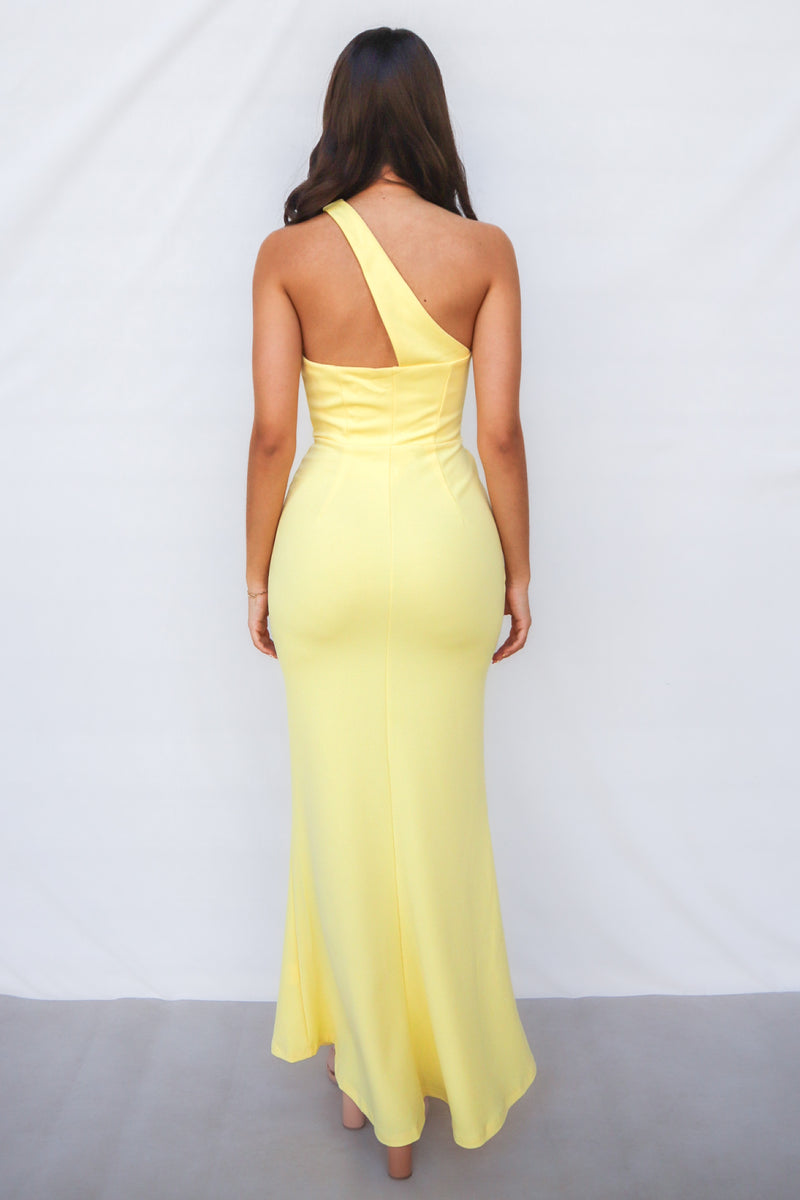 Amara Maxi Dress - Yellow