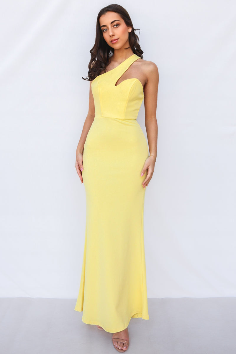 Amara Maxi Dress - Yellow