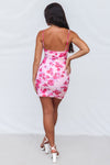 Angelyn Mini Dress - Pink Floral