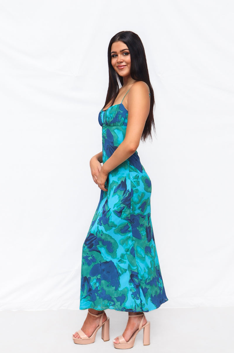 Anna Maxi Dress - Green