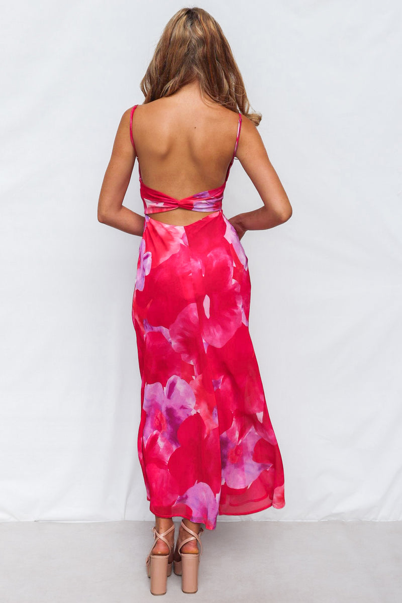 Anna Maxi Dress - Pink