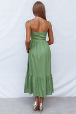 Astra Midi Dress - Olive