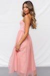 Aurora Midi Dress - Pink