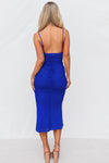 Aveda Midi Dress - Electric Blue