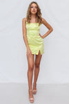 Colbie Mini Dress - Yellow