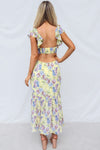 Cornell Maxi Dress - Yellow Floral