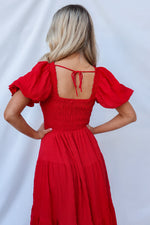 Daiquiri Maxi Dress - Red