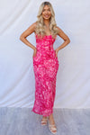 Deema Maxi Dress - Pink