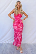 Deema Maxi Dress - Pink