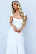 Dovie Maxi Dress - White