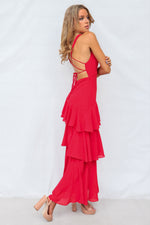 Elleny Maxi Dress - Red