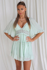 Ellie Mini Dress - Mint