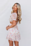 Emz Mini Dress - Blush Floral