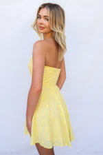 Etta Mini Dress - Yellow