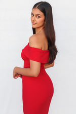 Femme Fatale Dress - Red