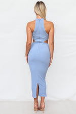 Fina Maxi Dress - Blue