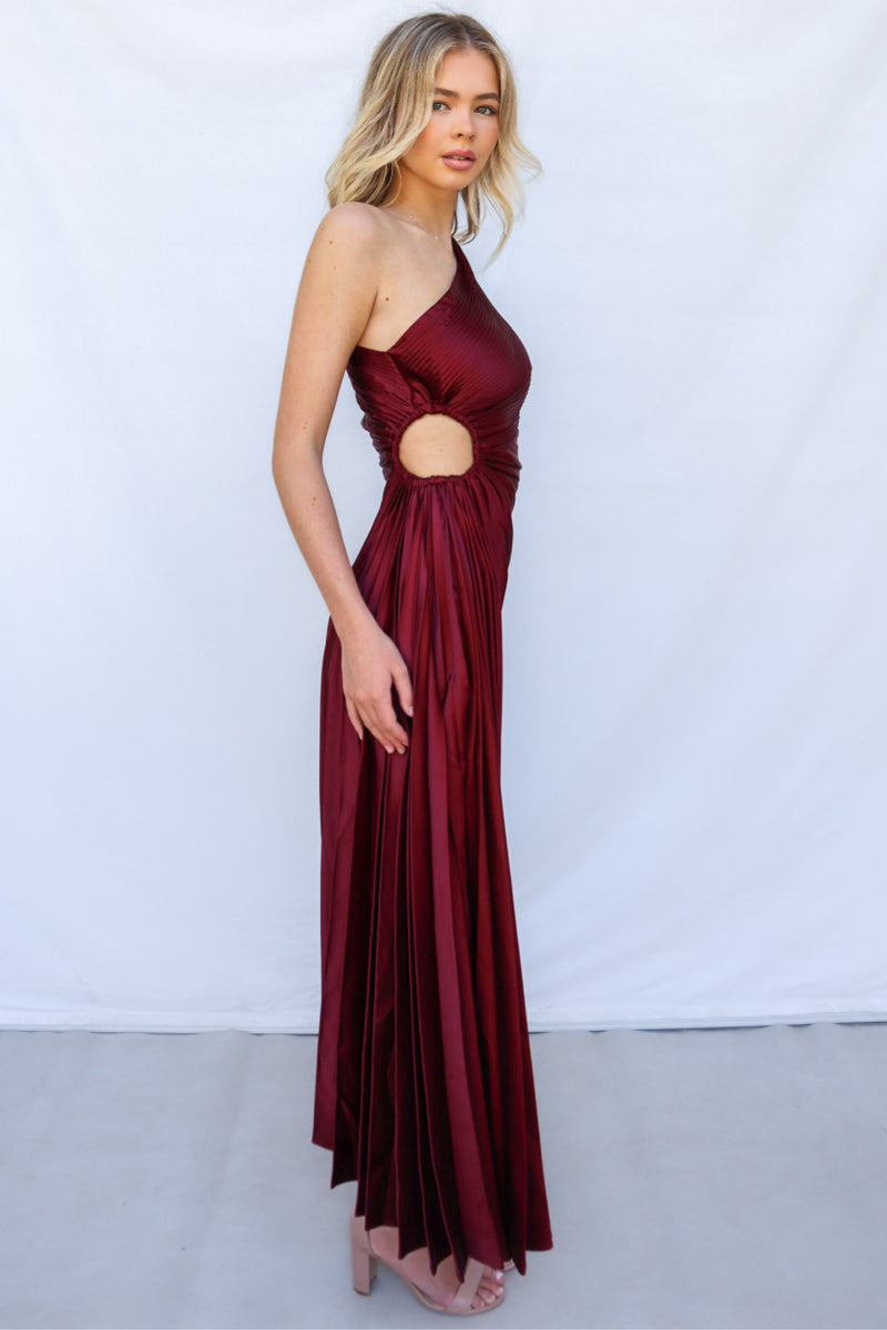 Finnley Formal Dress - Wine