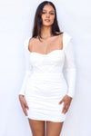 Haisley Mini Dress - White