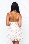 Hanni Mini Dress - White Floral