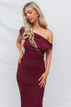 Ivana Maxi Dress - Wine