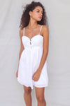 Jane Mini Dress - White