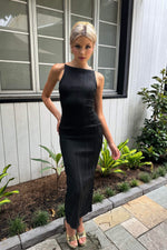 Jill Maxi Dress - Black