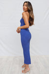 Jill Maxi Dress - Blue