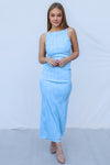 Jill Maxi Dress - Baby Blue