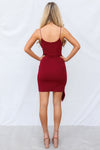 Jordyn Bodycon Dress - Wine