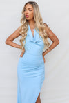 Joyce Maxi Dress - Blue