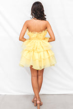 Kai Mini Dress - Yellow