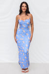 Kansis Maxi Dress - Blue