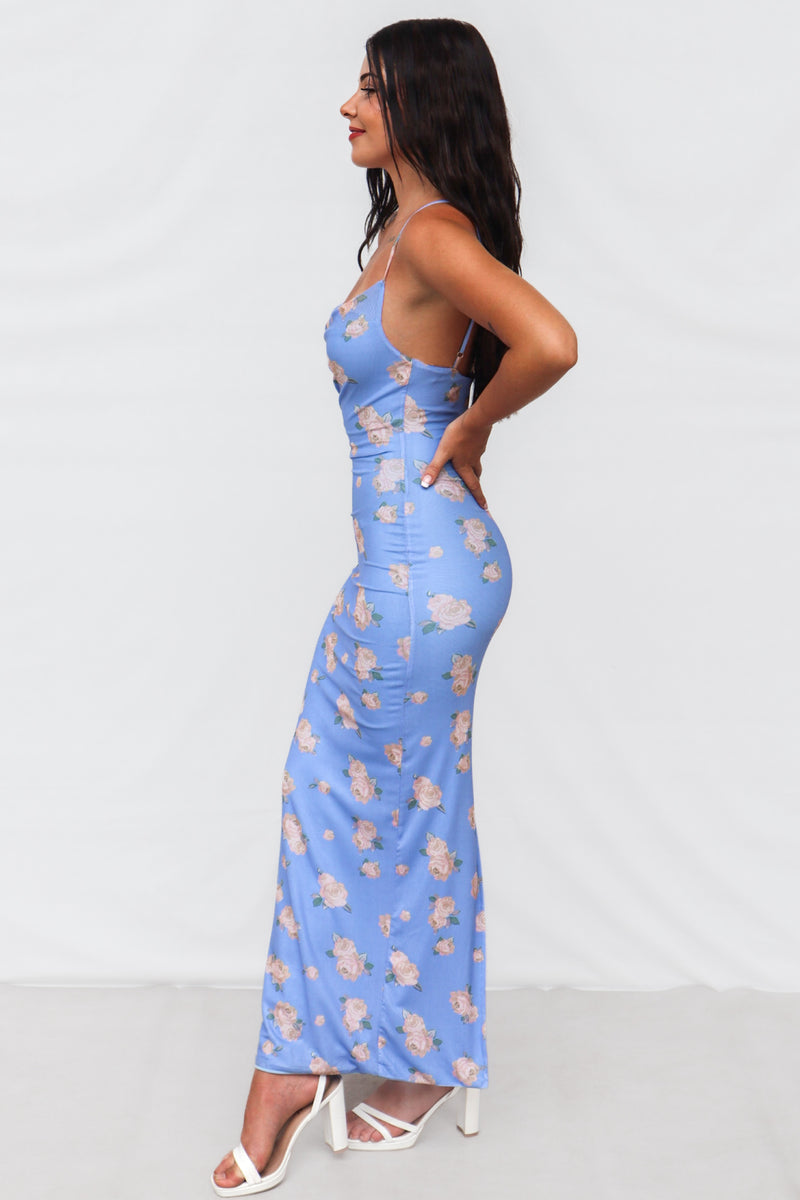 Kansis Maxi Dress - Blue