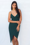 Kylie Bodycon Dress - Emerald Green