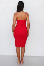 Kylie Bodycon Dress - Red