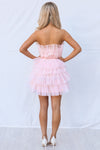 Kyrie Mini Dress - Baby Pink