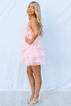 Kyrie Mini Dress - Baby Pink