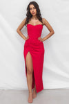 Lacey Maxi Dress - Red