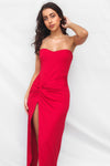 Lacey Maxi Dress - Red