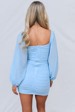 Laelia Mini Dress - Baby Blue