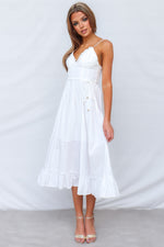 Lala Midi Dress - White