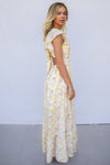 Lawson Maxi Dress - Yellow Floral