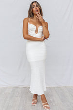 Lennox Formal Dress - White